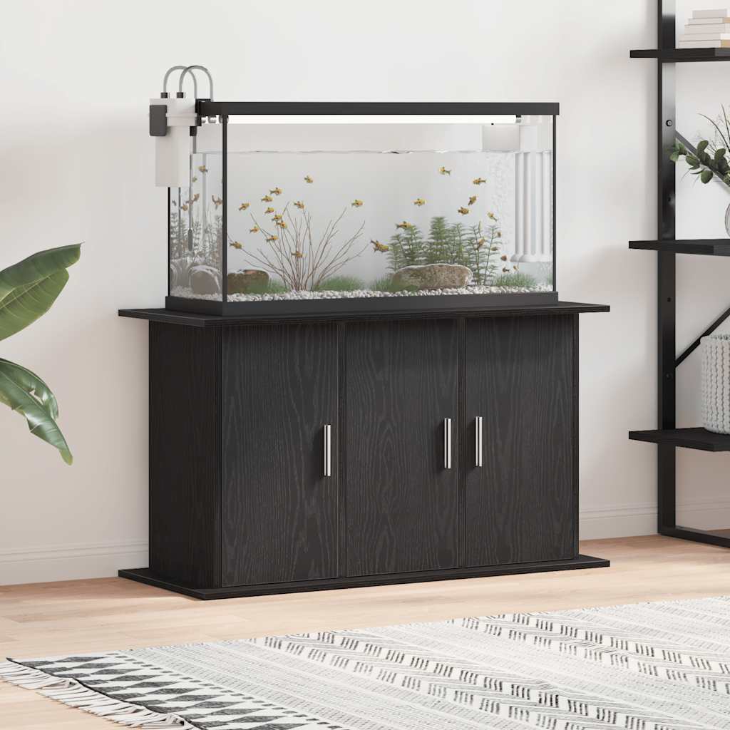 Vidaxx support d'aquarium chêne noir 101x41x58 cm bois d'ingénierie
