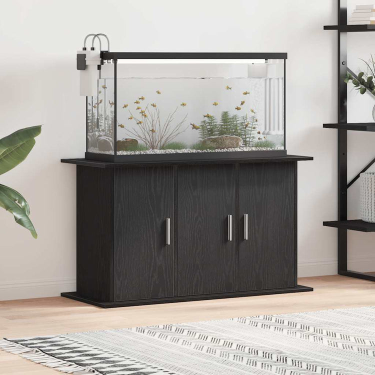 Vidaxx support d'aquarium chêne noir 101x41x58 cm bois d'ingénierie
