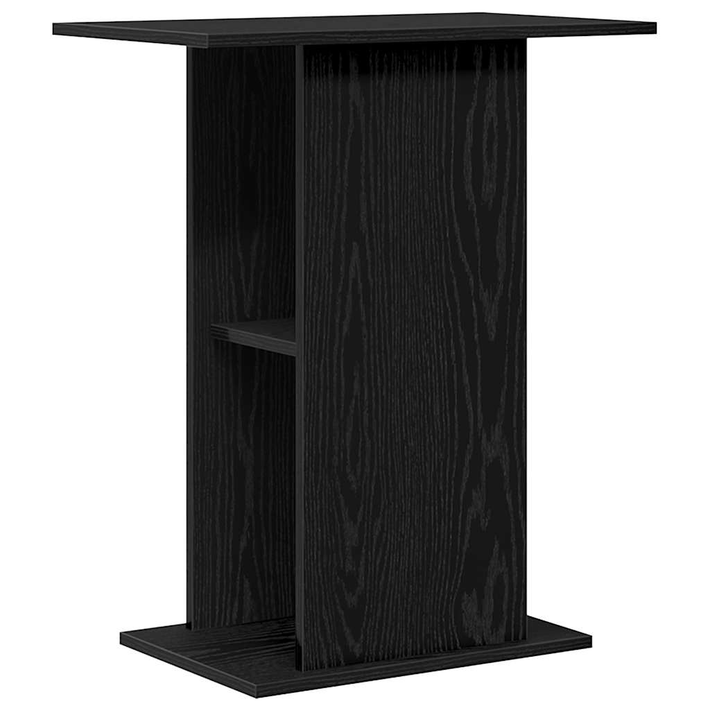 Vidaxx support d'aquarium 60,5x36x72,5 cm aggloméré chêne noir