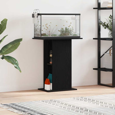 Vidaxx support d'aquarium 60,5x36x72,5 cm aggloméré chêne noir