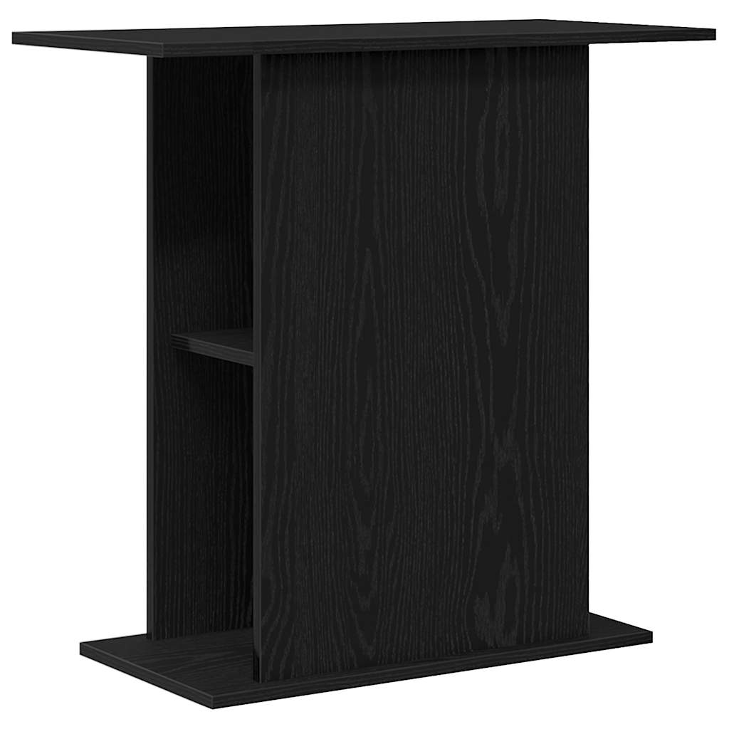 Vidaxx support d'aquarium chêne noir 75x36x72,5 cm bois d'ingénierie
