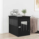 Vidaxxl meuble cage pour chien 55x80x68 cm bois fini chêne noir