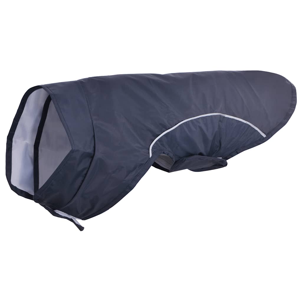 VidaXL imperméable pour chien avec bandes réfléchissantes polyester bleu xs
