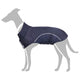 VidaXL imperméable pour chien avec bandes réfléchissantes polyester bleu marine l
