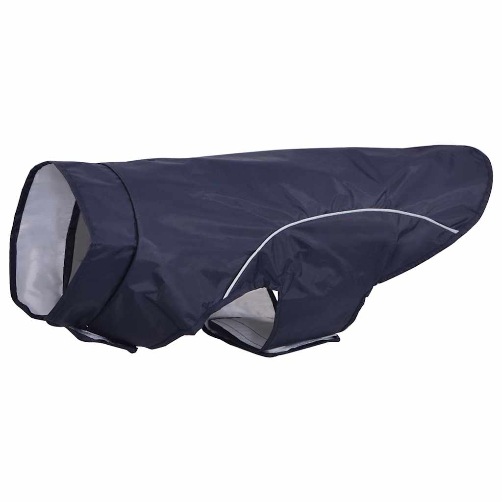 VidaXL imperméable pour chien avec bandes réfléchissantes polyester bleu xl