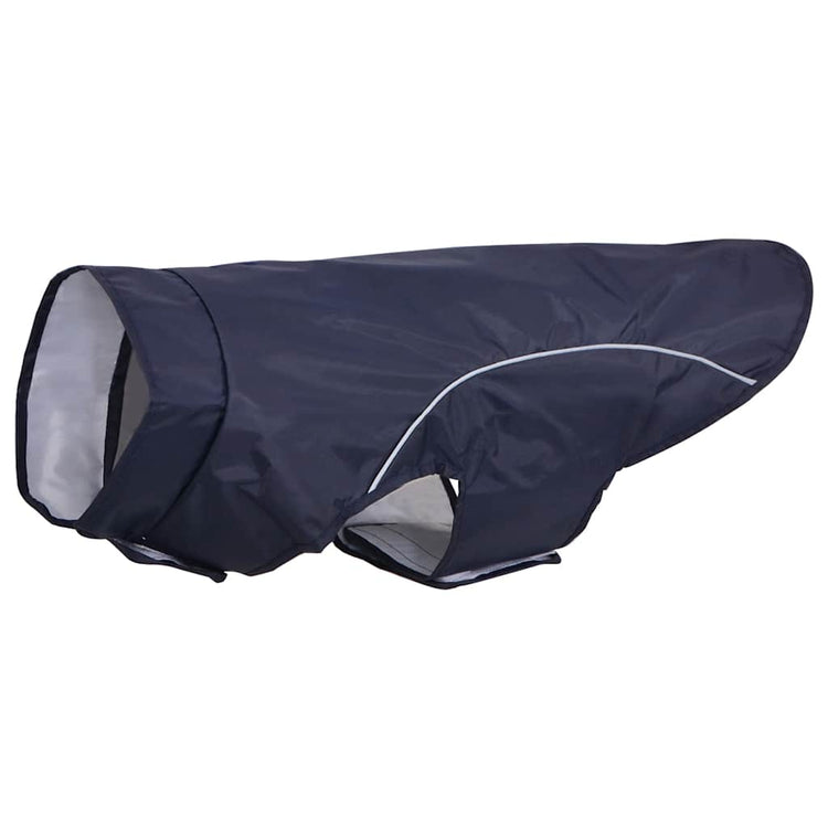 Vidaxxl imperméable pour chien avec bandes réfléchissantes polyester bleu 2xl