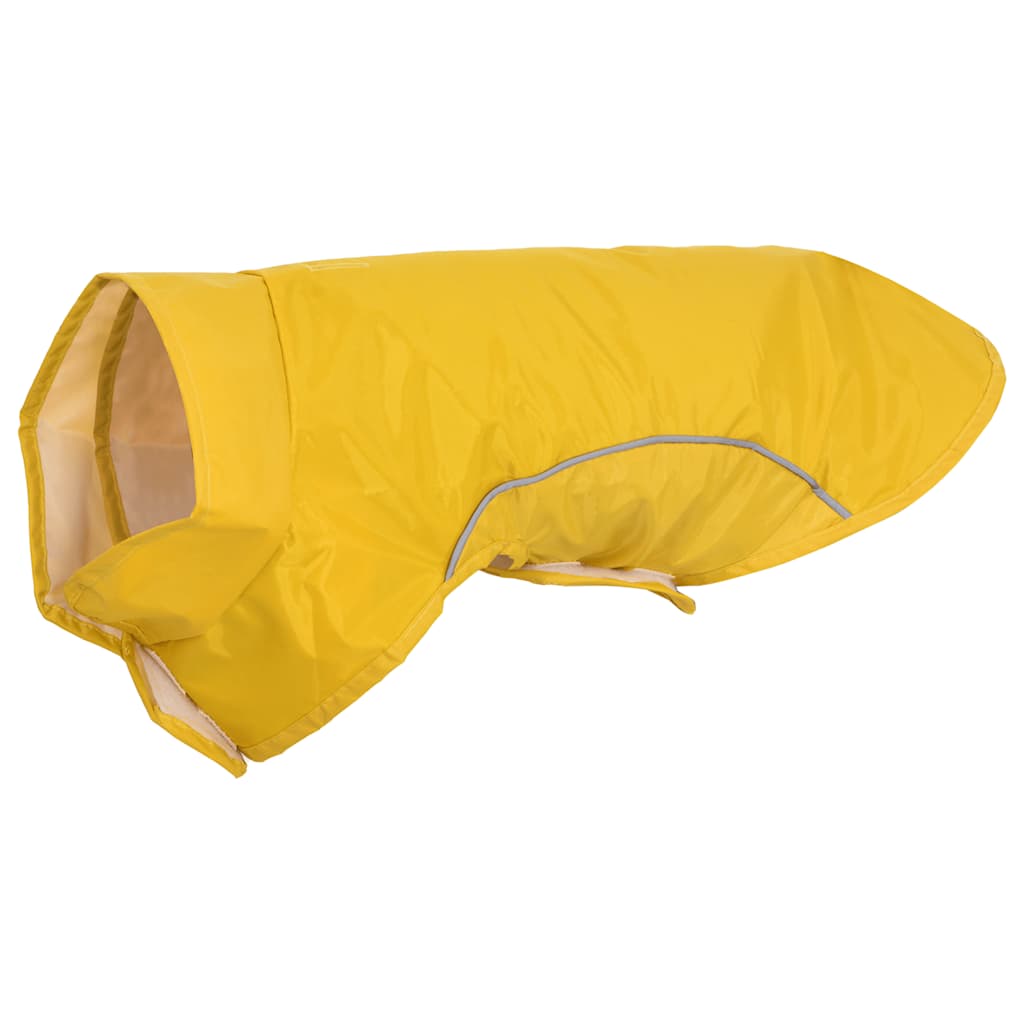 VidaXL imperméable pour chien avec bandes réfléchissantes polyester jaune xxs