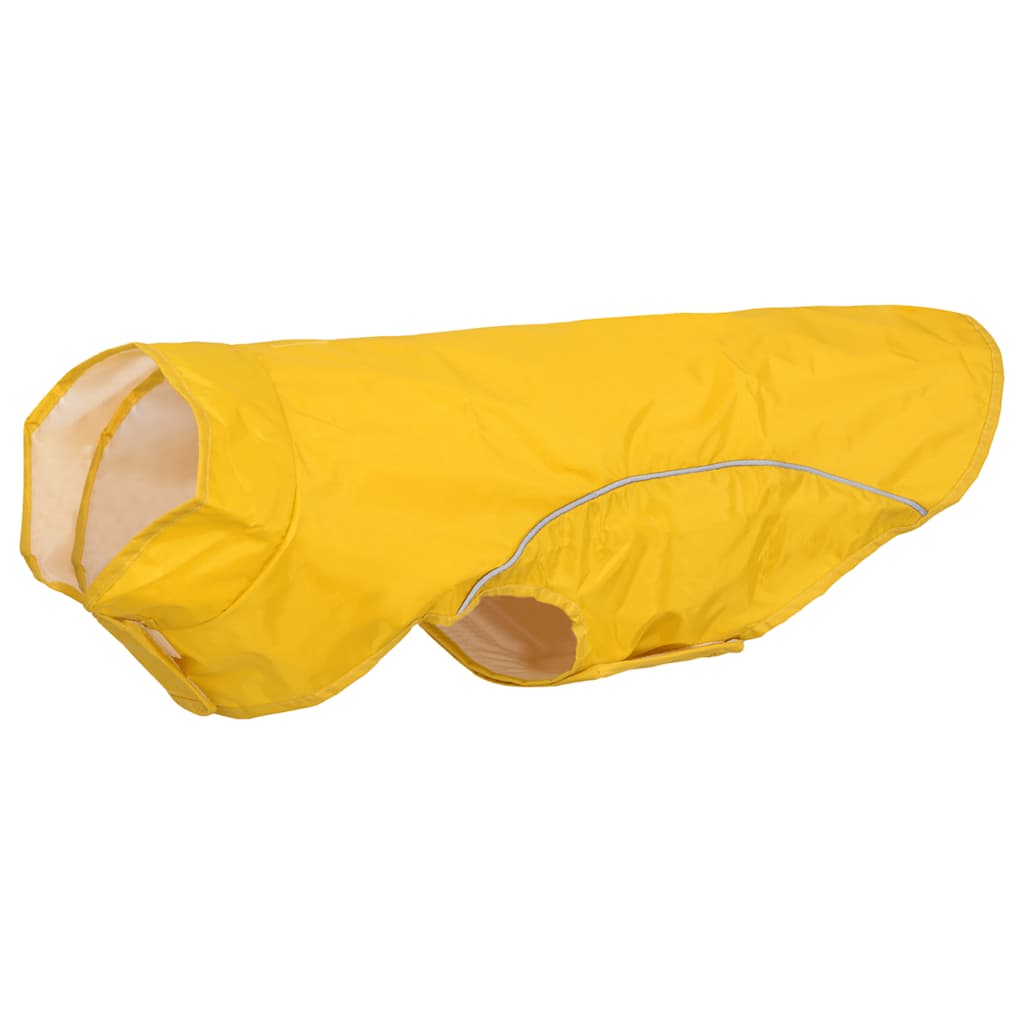 Vidaxxl imperméable pour chien avec bandes réfléchissantes polyester jaune l