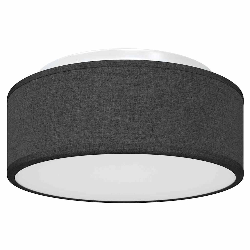 Vidaxx plafonnier avec spots noir 30 x 30 x 13,5 cm tissu