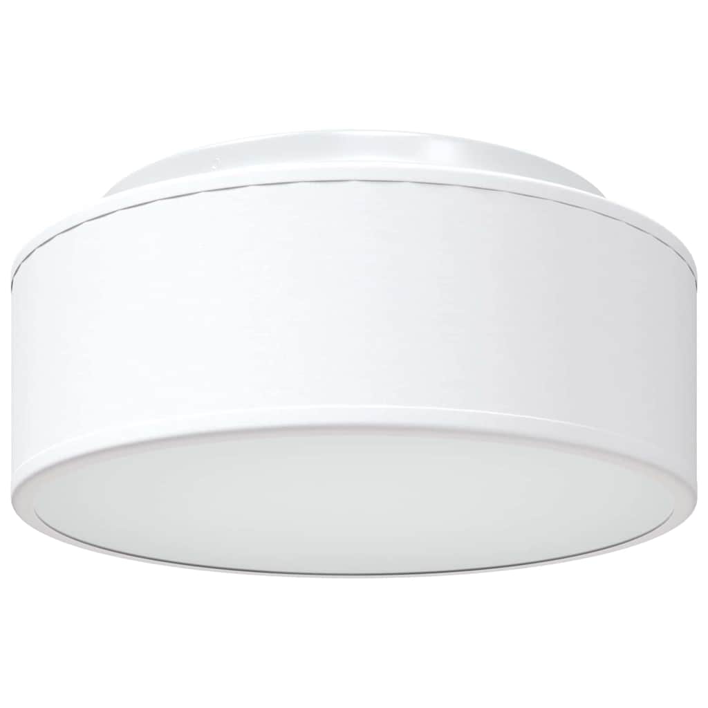 VidaXL plafonnier avec spots blanc 30 x 30 x 13,5 cm tissu