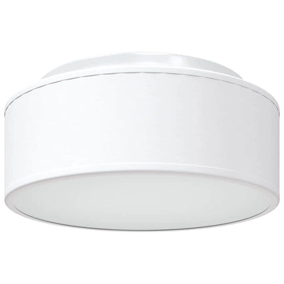 VidaXL plafonnier avec spots blanc 30 x 30 x 13,5 cm tissu