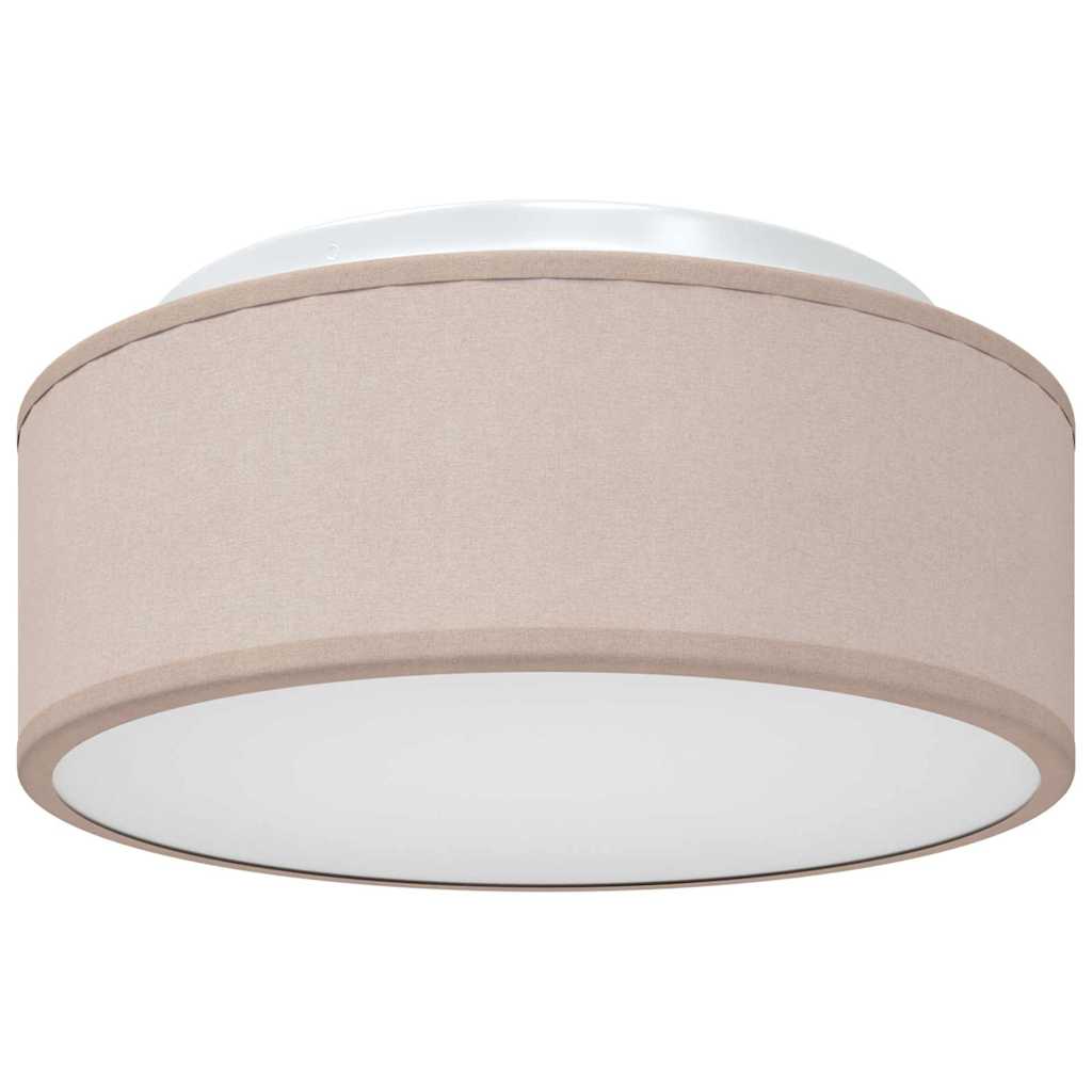 Vidaxx plafonnier avec spots taupe 30 x 30 x 13,5 cm tissu