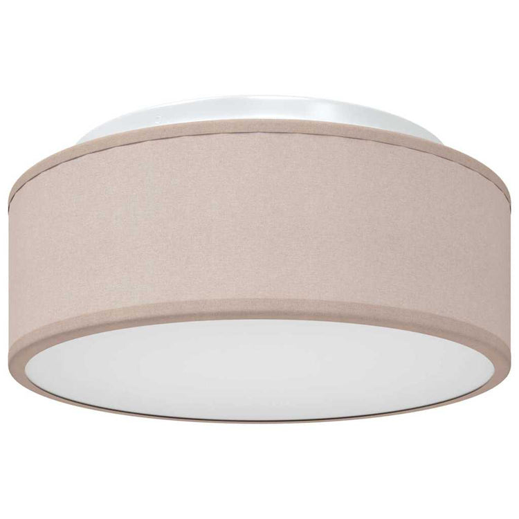 Vidaxx plafonnier avec spots taupe 30 x 30 x 13,5 cm tissu