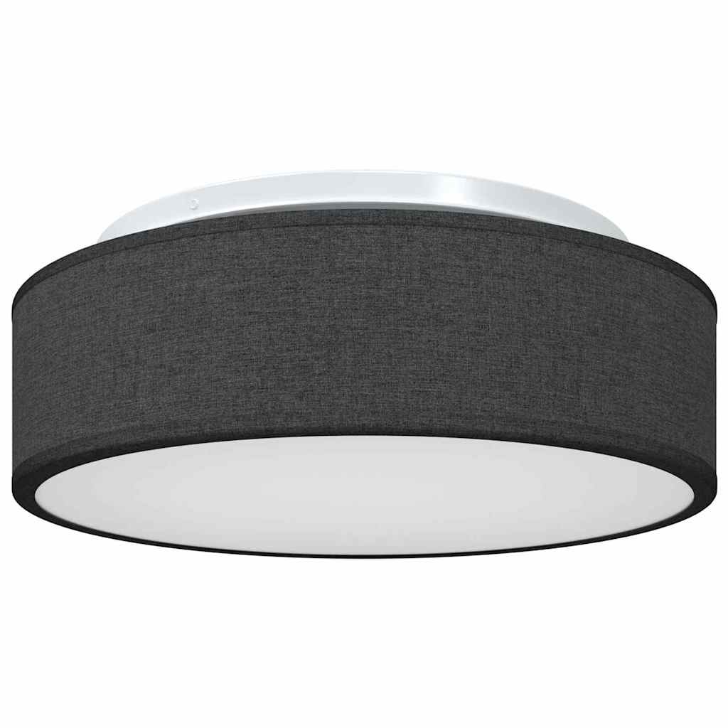 VidaXL plafonnier avec spots noir 38 x 38 x 13,5 cm tissu
