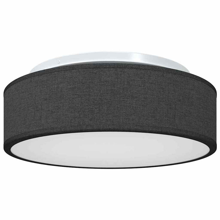 VidaXL plafonnier avec spots noir 38 x 38 x 13,5 cm tissu