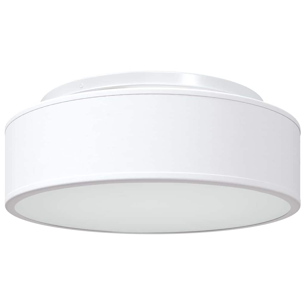 Vidaxx plafonnier avec spots blanc 38 x 38 x 13,5 cm tissu