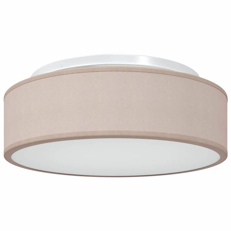 Vidaxx plafonnier avec spots taupe 38 x 38 x 13,5 cm tissu