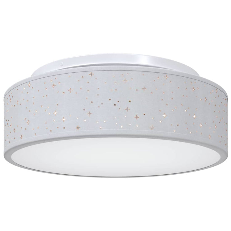 Vidaxx plafonnier avec spots gris 38 x 38 x 13,5 cm tissu