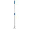 Vidaxx raclettes de sol 5 pcs 55x122,5 cm acier et caoutchouc