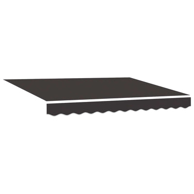 Vidaxx toile de remplacement pour auvent anthracite 235 x 195 cm