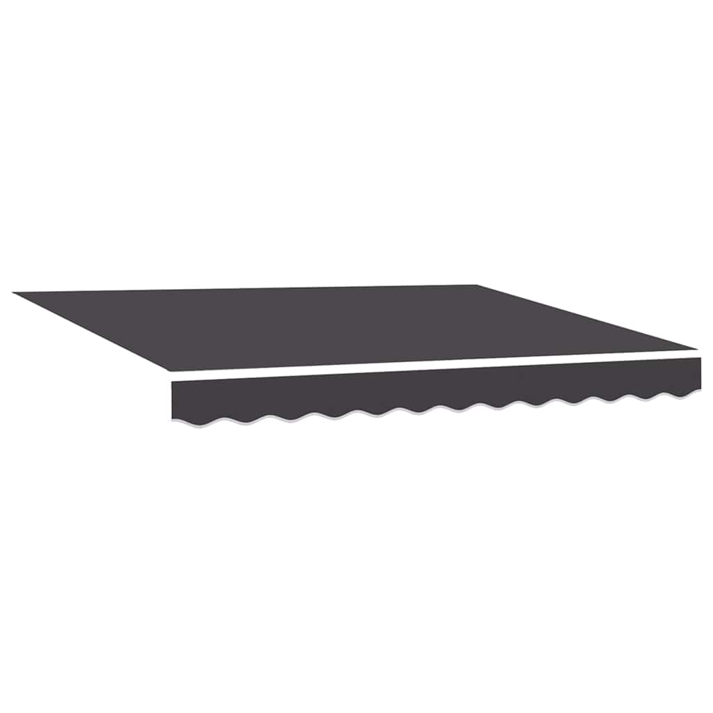 Vidaxx toile de remplacement pour auvent anthracite 330 x 195 cm
