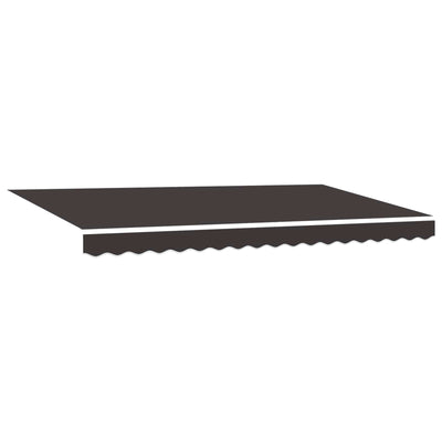 Vidaxx toile de remplacement pour auvent anthracite 380 x 195 cm