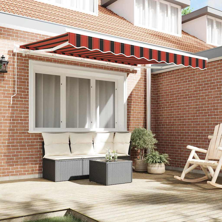 Vidaxx toile de remplacement pour auvent multicolore 330 x 195 cm
