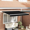 Vidaxx toile de remplacement pour auvent noir 330 x 245 cm polyester