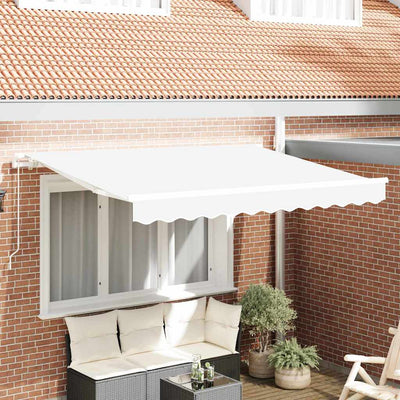 Vidaxx toile de remplacement pour auvent blanc 280 x 245 cm polyester