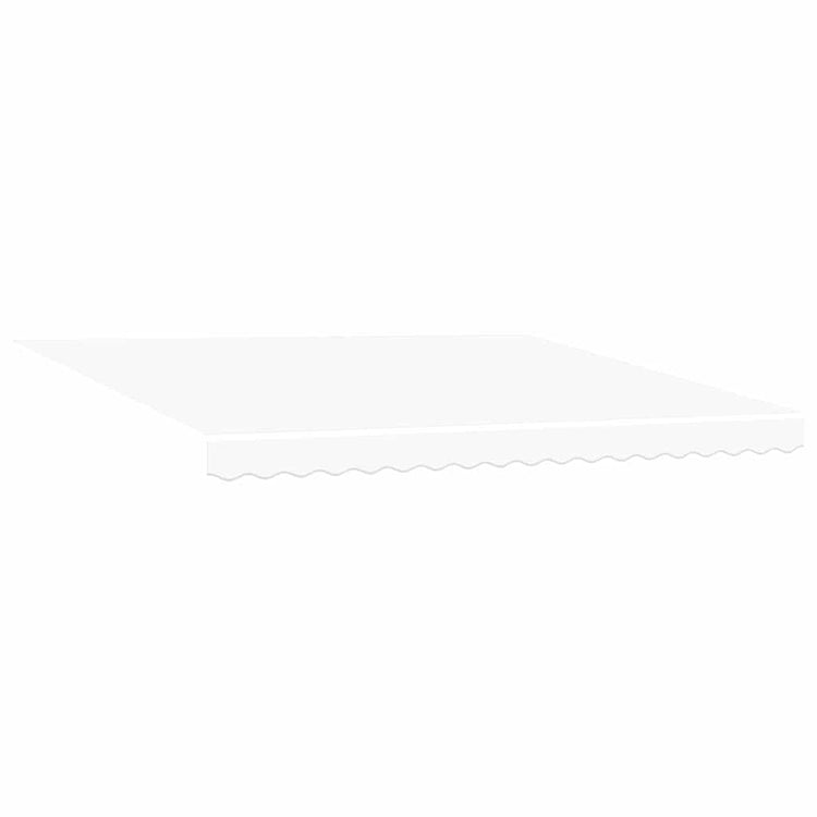 Vidaxx toile de remplacement pour auvent blanc 380 x 295 cm polyester
