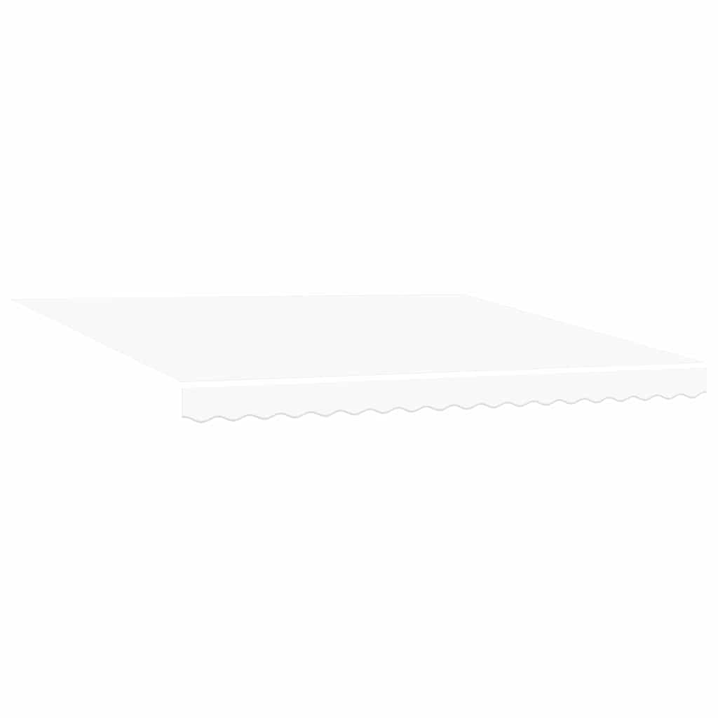 Vidaxx toile de remplacement pour auvent blanc 380 x 345 cm polyester
