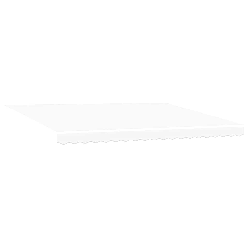 Vidaxx toile de remplacement pour auvent blanc 430 x 345 cm polyester