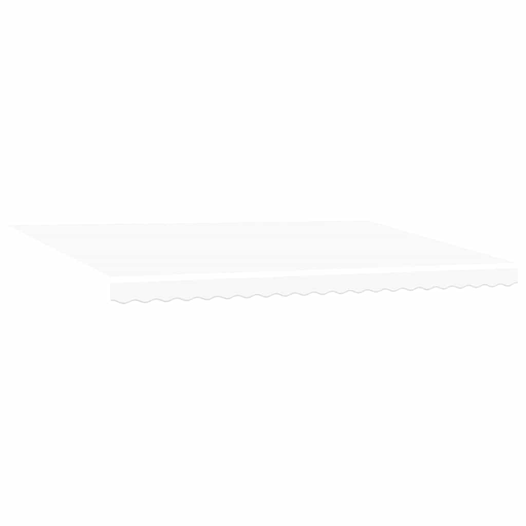 Vidaxx toile de remplacement pour auvent blanc 480 x 345 cm polyester