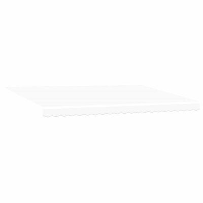 Vidaxx toile de remplacement pour auvent blanc 480 x 345 cm polyester