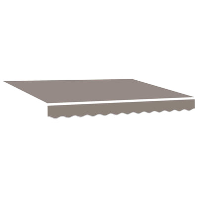 Vidaxx toile de remplacement pour auvent gris clair 280 x 245 cm