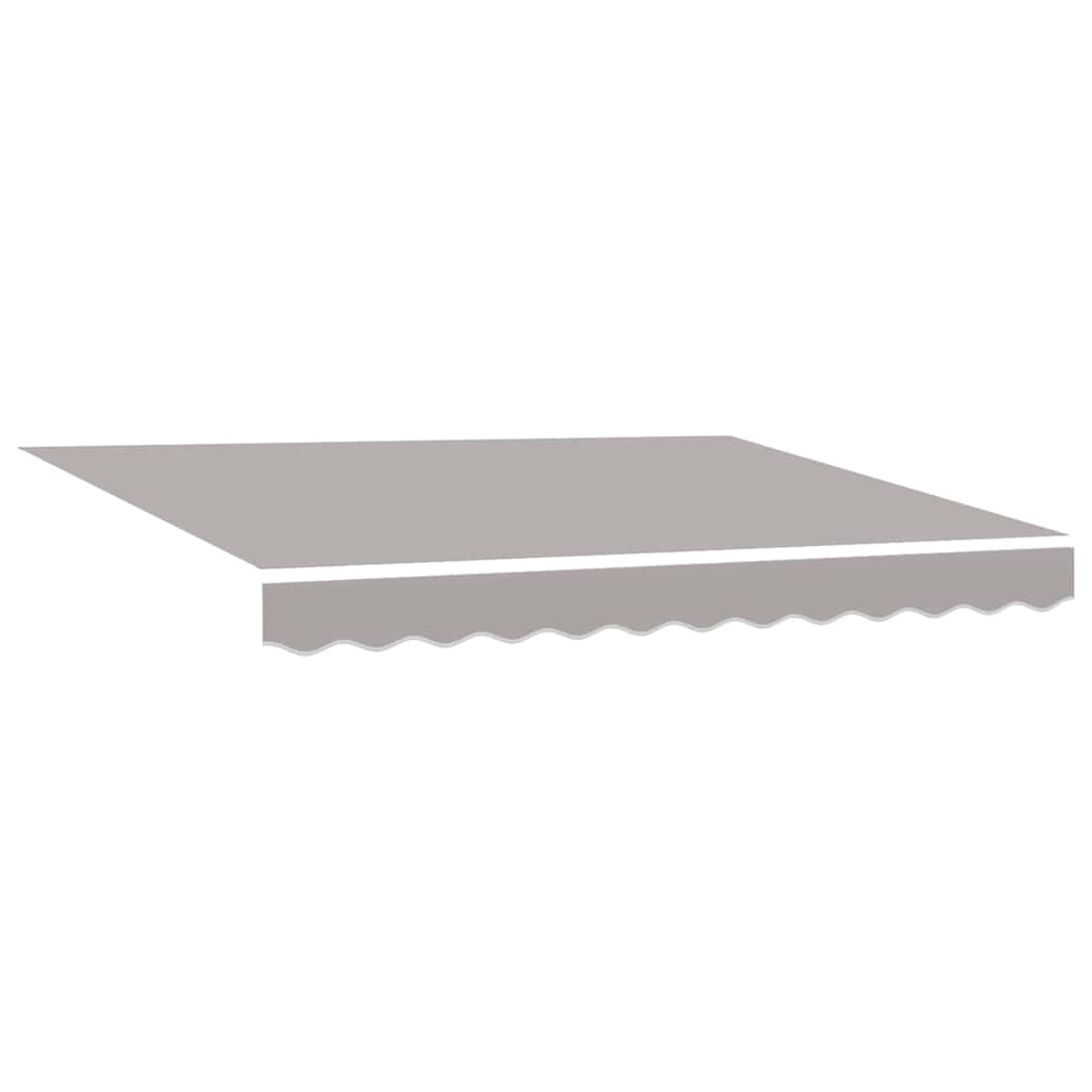 Vidaxx toile de remplacement pour auvent gris clair 330 x 245 cm