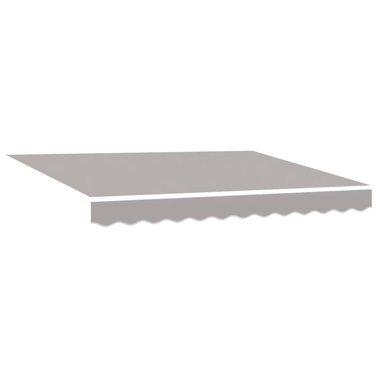 Vidaxx toile de remplacement pour auvent gris clair 330 x 245 cm