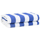 Vidaxl parasol remplacements bleu et blanc 1000 x 160 cm