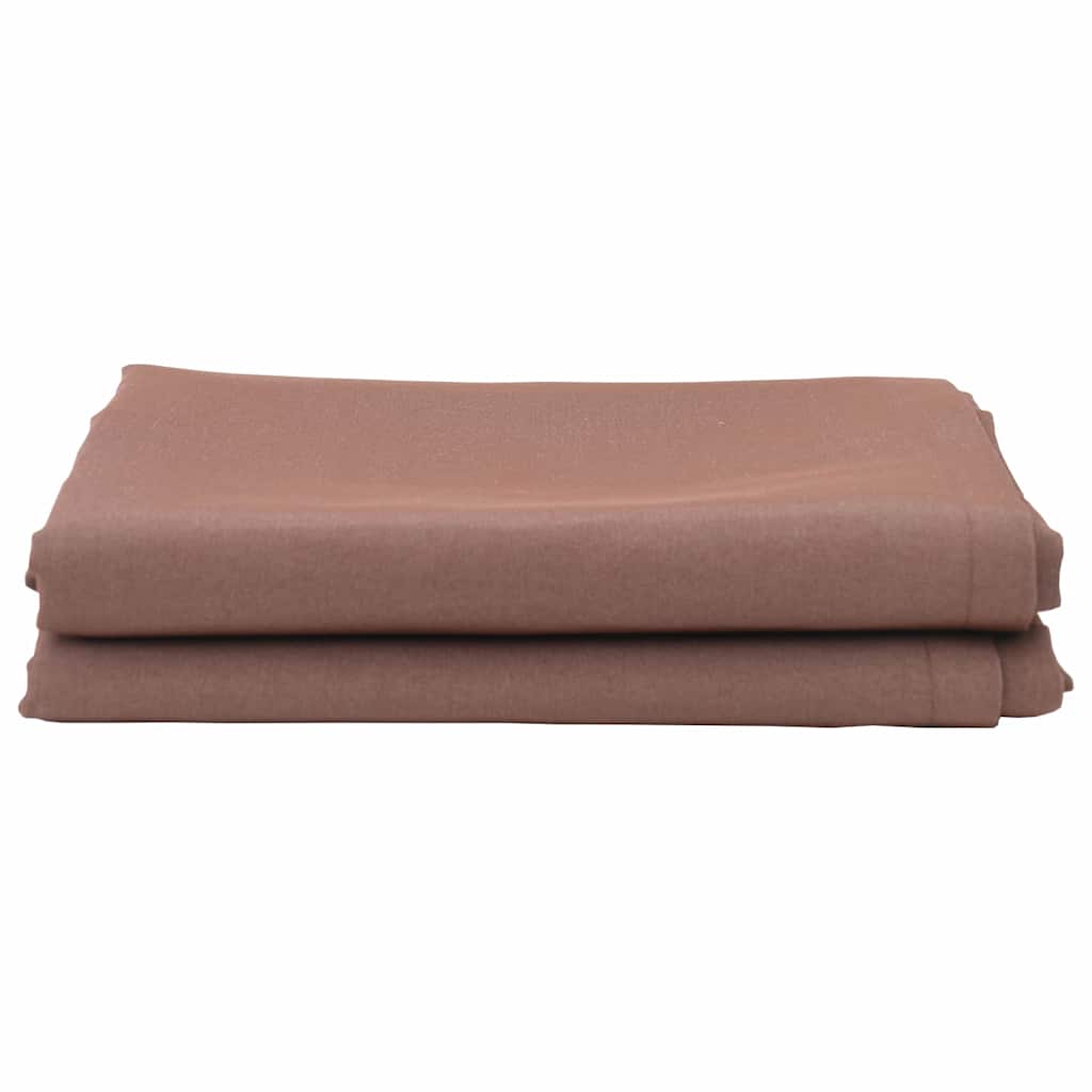 Vidaxl parasol remplacements marron 1000 x 160 cm toile polyester