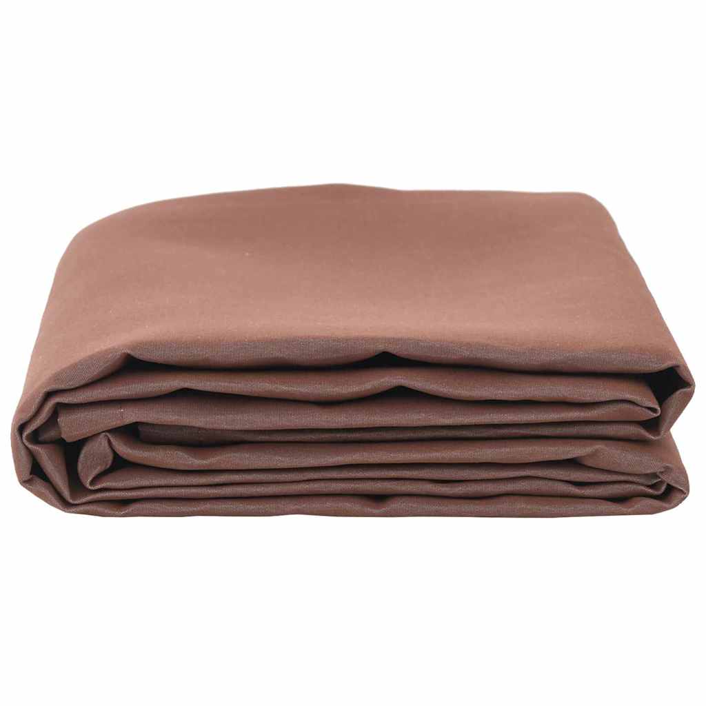 Vidaxl parasol remplacements marron 1000 x 160 cm toile polyester