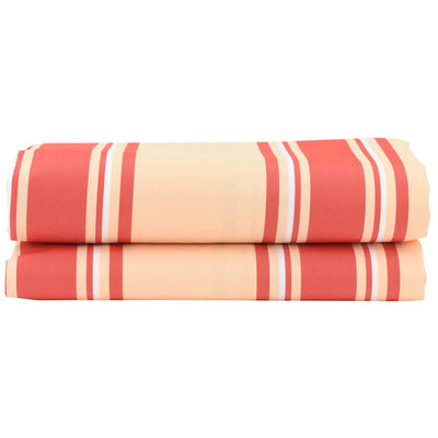 Vidaxl parasol remplacements jaune et orange 1000 x 160 cm