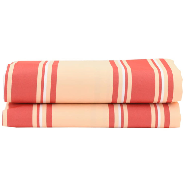 Vidaxl parasol remplacements jaune et orange 1000 x 160 cm