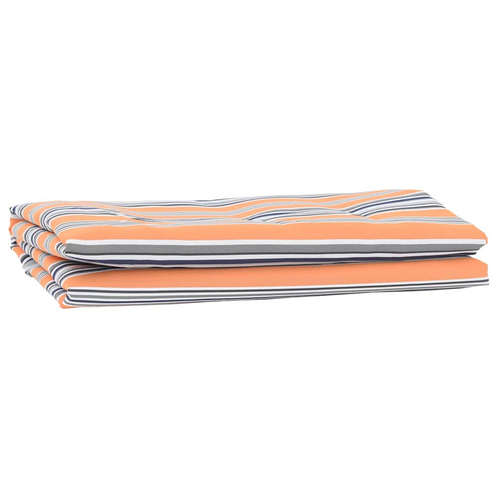 Vidaxl parasol remplacements bleu et orange 1000 x 160 cm
