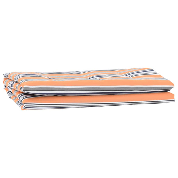 Vidaxl parasol remplacements bleu et orange 1000 x 160 cm