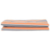 Vidaxl parasol remplacements bleu et orange 1000 x 160 cm