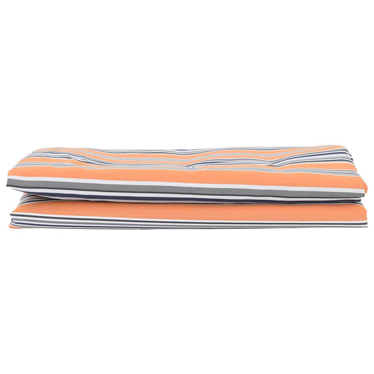 Vidaxl parasol remplacements bleu et orange 1000 x 160 cm