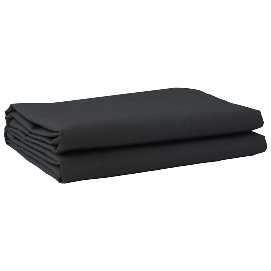 Vidaxxl pare-soleil remplacements noir 1000 x 160 cm toile polyester