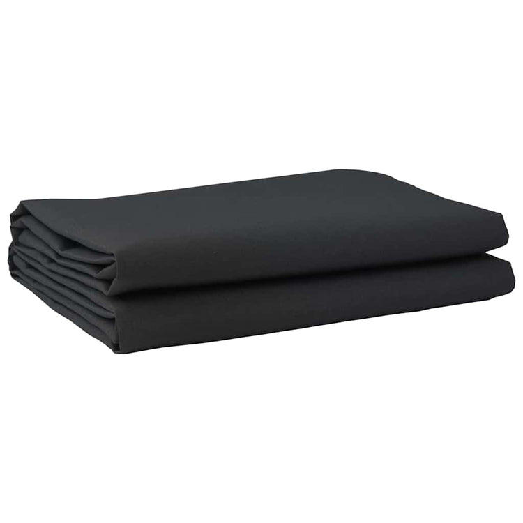 Vidaxxl pare-soleil remplacements noir 1000 x 160 cm toile polyester