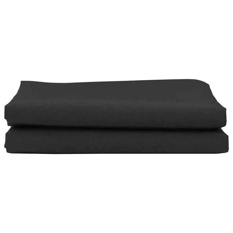 Vidaxxl pare-soleil remplacements noir 1000 x 160 cm toile polyester