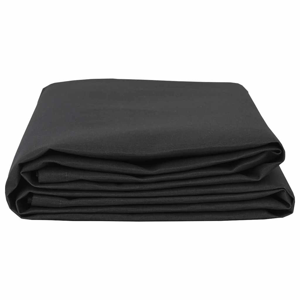 Vidaxxl pare-soleil remplacements noir 1000 x 160 cm toile polyester